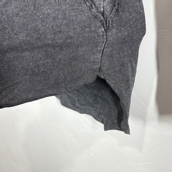 Affliction Women's Charcoal Long Sleeve Tee size small - Picture 6 of 11